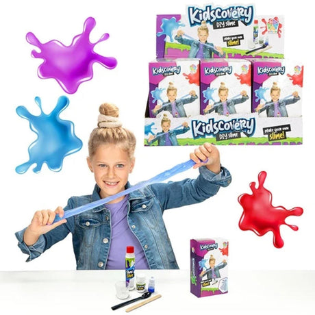 Science Kidscovery faisant du slime