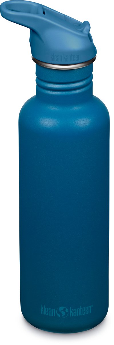 Gourde Klean Kanteen - classique - bouchon sport avec rabat - corsaire - 800 ml
