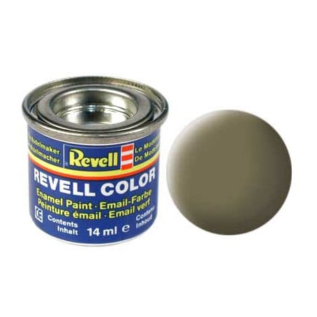 Revell - peinture de modélisme no. 39 vert foncé mat
