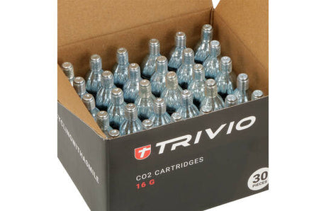 Trivio - cartouches co2 16 grammes - boîte de 30 pièces