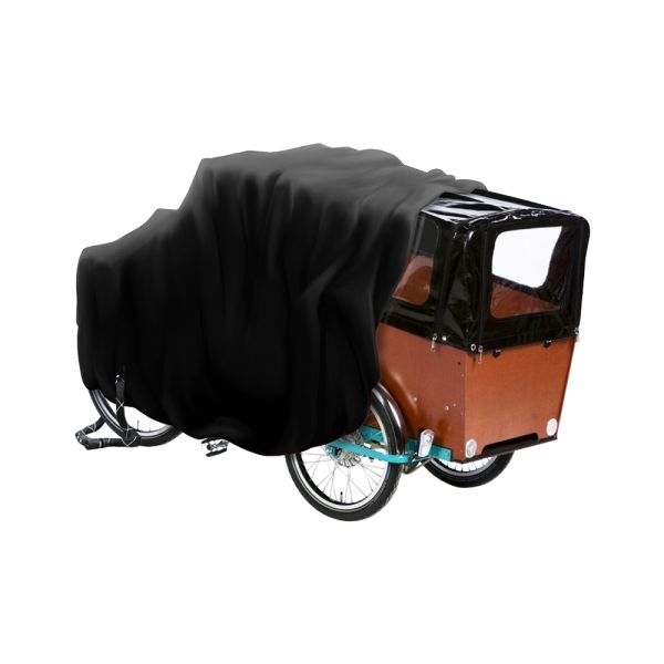 Housse de vélo cargo Ds cover pour vélo double piste (3 roues) avec housse de pluie intégrée