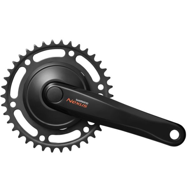 Shimano Crankset 38T Nexus C6000 170mm Crankarm - noir
