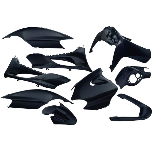 Edge Storage 9-Chice pour Yamaha Jog R MBK Machg - Black métallique