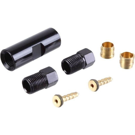 Tektro trp connecteur de tuyau de frein trp kit de couplage de câble ti1.3 f. Câble de 5,0 mm