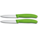 Victorinox couteau à éplucher lisse 2 pcs vert