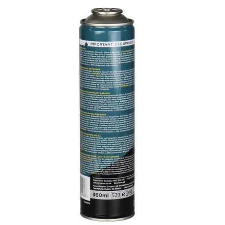 Recharge d'air aérosol Kenro 360ml
