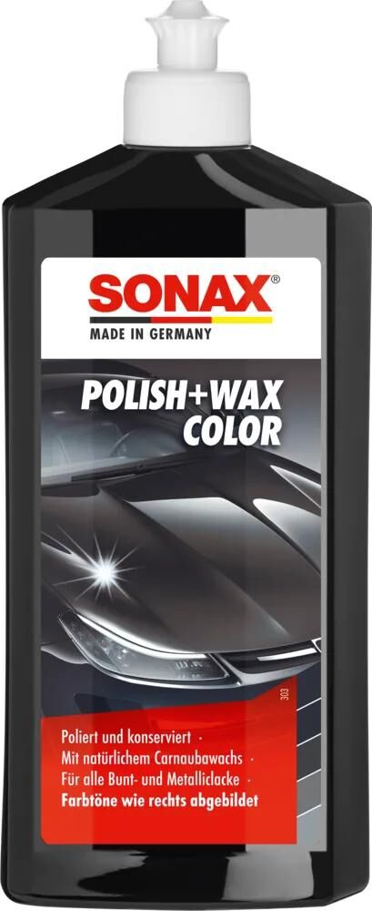 Sonax vernis voiture cire couleur nanopro couleur vernis + cire noir nanotechnologie