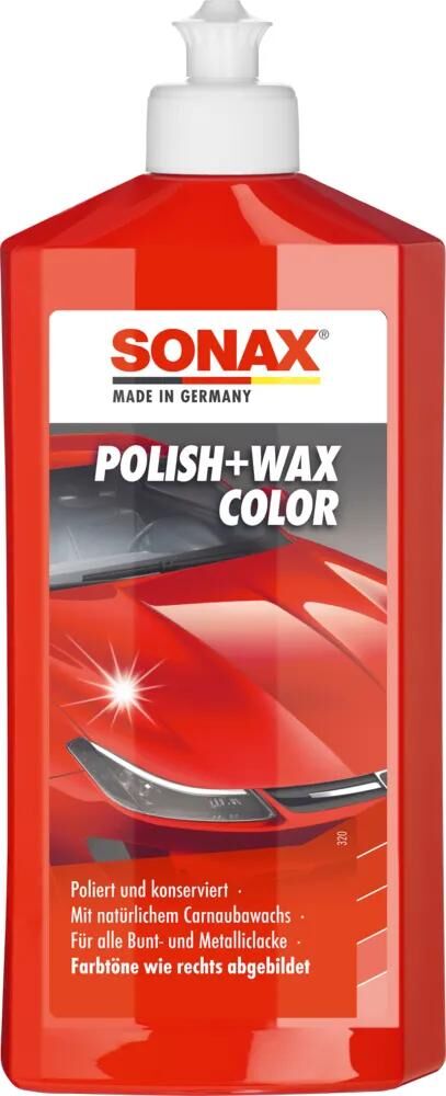 Sonax vernis pour voiture cire couleur nanopro vernis + pierres de cire