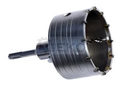 Marteau perforateur creux Geko - 100 mm - SDS plus - pour les travaux de précision dans les matériaux de construction