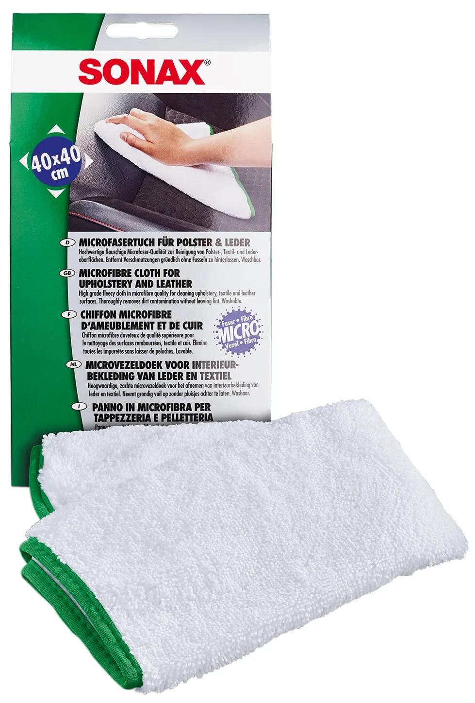 Sonax tissu microfibre rembourrage cuir microfasert.revêtement+le