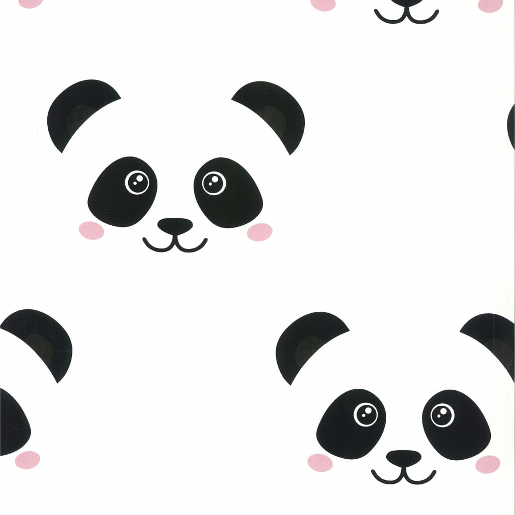 Fond d'écran noordwand fabuleux monde panda blanc