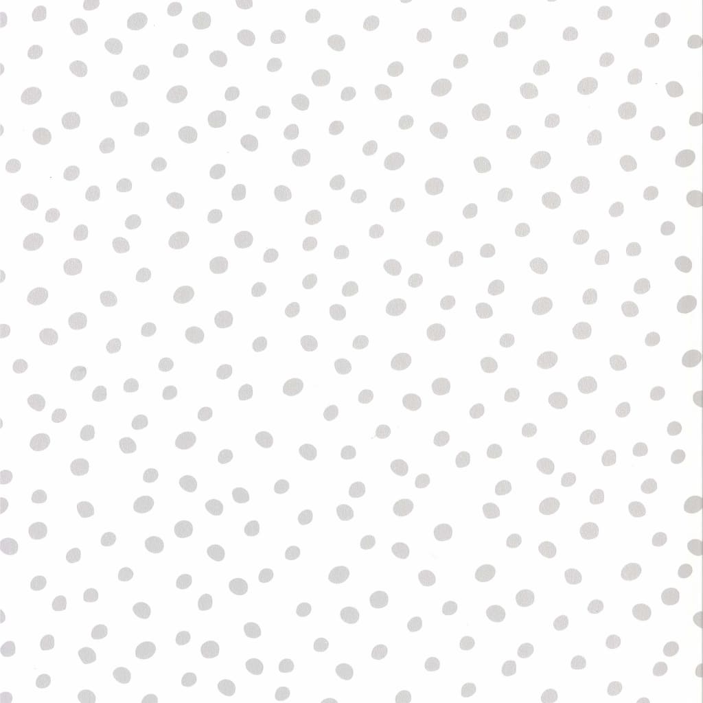 Noordwand Noordwand Wallpaper Fabulous World Dots White and Grey