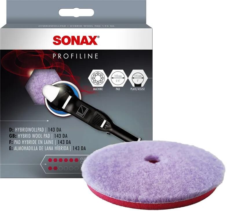 Sonax disque de polissage hybridwollpad 143 da hybridwollpad 143 da .