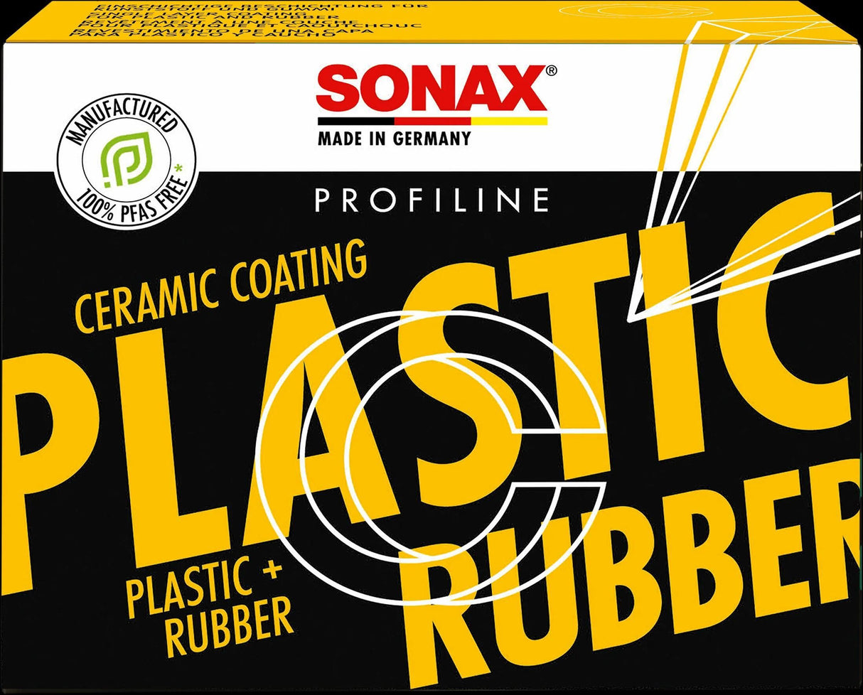 Sonax cc plastique + profil en caoutchouc
