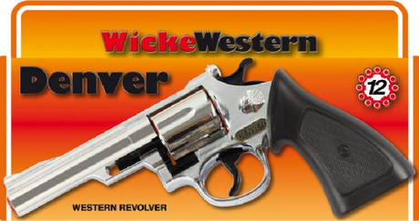 Pistolet Johntoy 12 coups Denver chrome