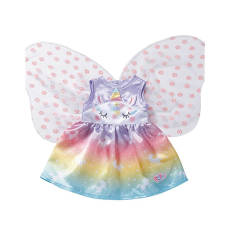 Zapf vêtements bébé né tenue d'elfe licorne 43 cm | 2 pièces