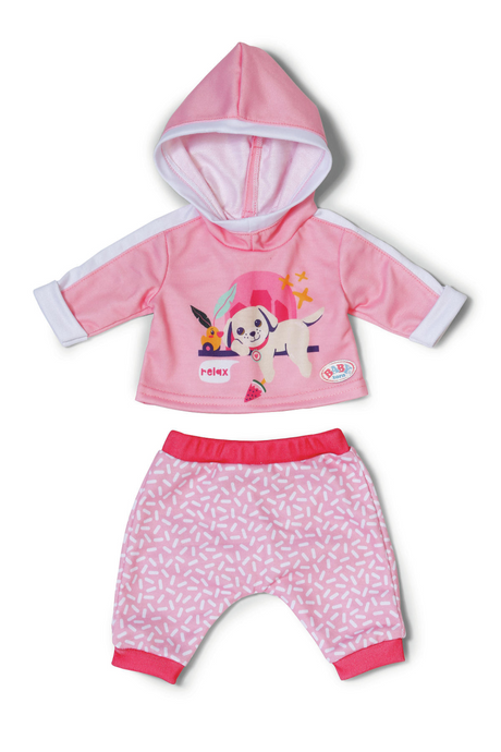 Survêtement baby born rose (43 cm)