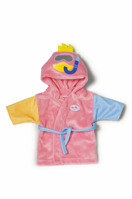 Baby born bath badjas 43cm