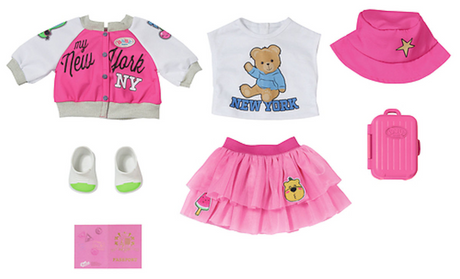 Tenue de voyage bébé né 43cm