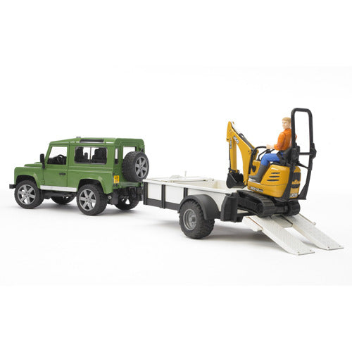 Bruder Land Rover Defender avec CB 8010 CTS-MICROGRAOGRAPHACHACH