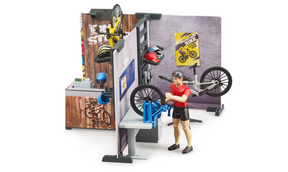 Figurine de jeu Bruder bworld magasin de vélos (63120)