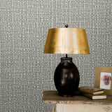 Papier peint mural nord vintage de luxe de luxe tissu vert