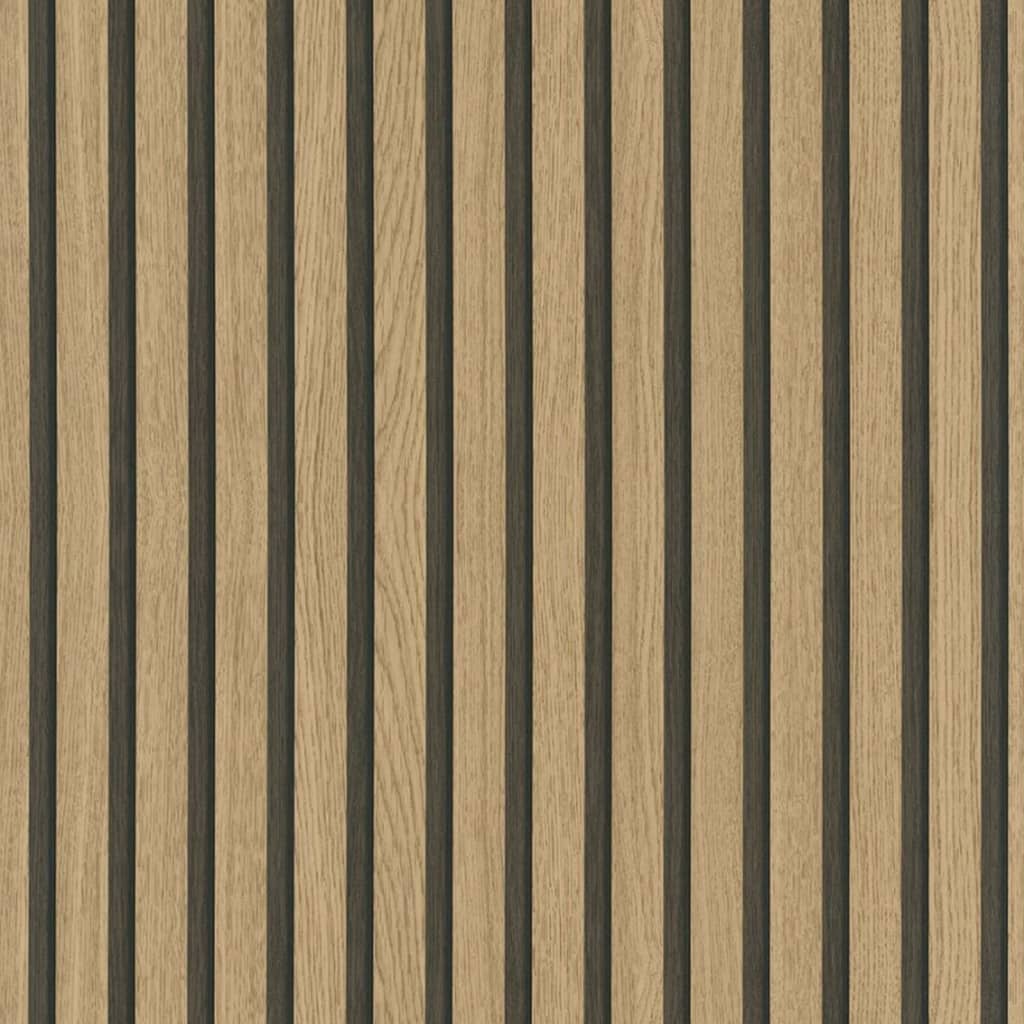 Nordwand Noordwand Wallpaper Botanica Holz Slats Brown an Oak faarweg