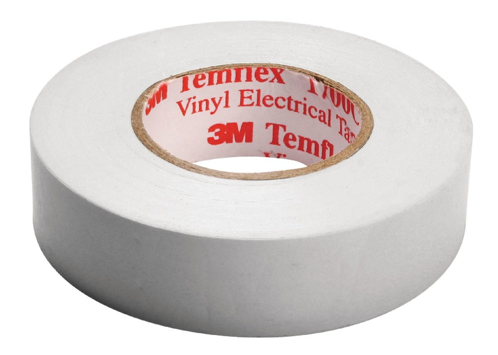 3M Tape-White Temflex Insulation Tape 15 mm 10 m White