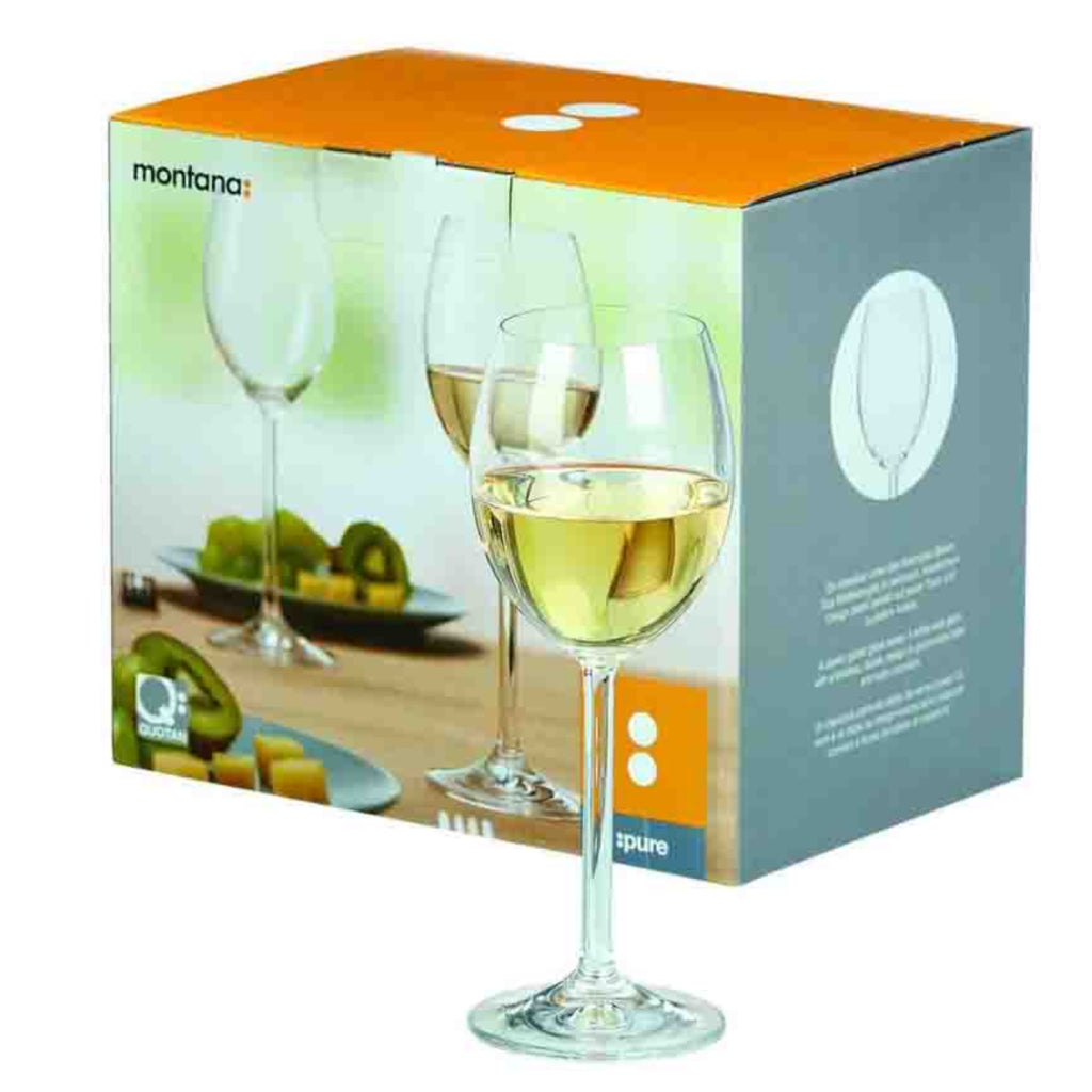 Montana Montana Ensemble de 6 verres à vin blanc pur 250 ml