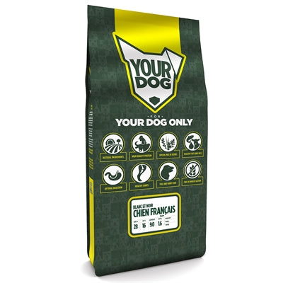 Yourdog Chien Fran�ais Blanc et noir cachorro