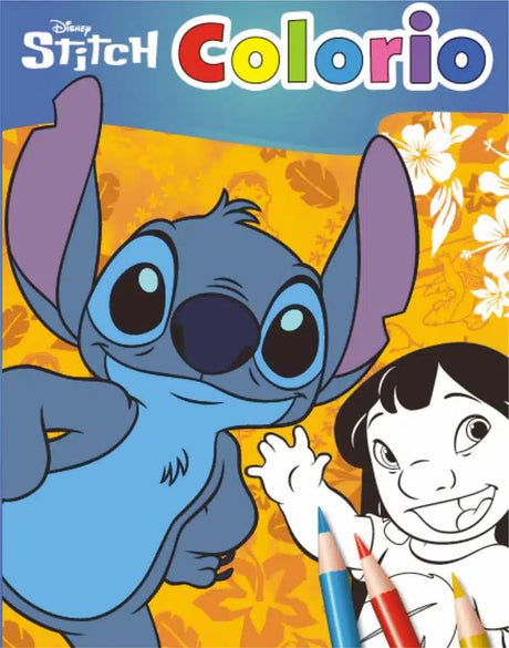 Livre de coloriage Intro Stitch a4 32 pages 6 ass.
