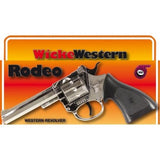Pistolet Johntoy Wicke rodéo chromé 100 coups