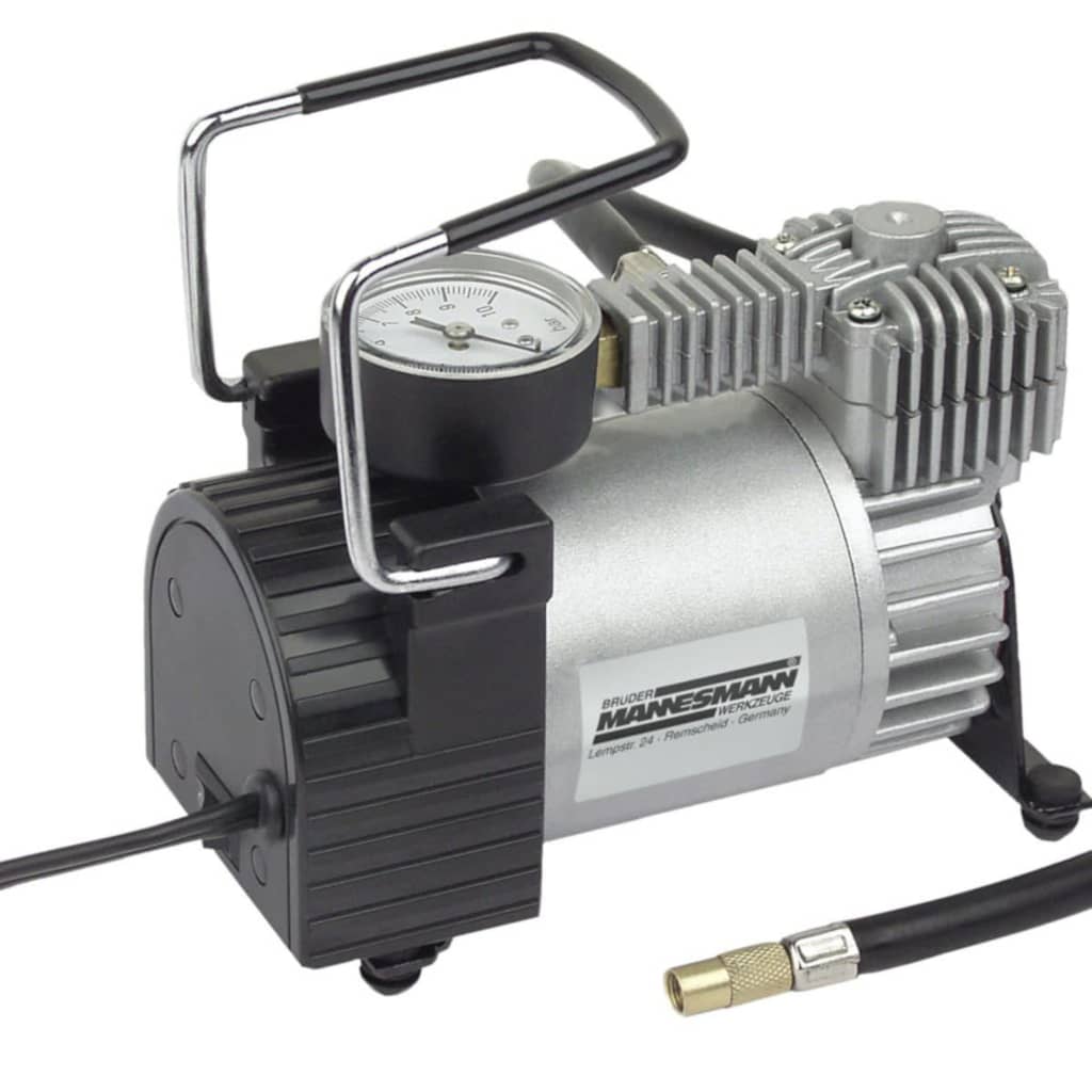 Brüder Mannesmann Brüder Mannesmann Mini Compressor Aluminium 12 v 01790