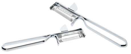 Westmark éplucheur de légumes universel éplucheur pendulaire avec cutter, famos, l'original, lame en acier inoxydable, argent, 10612270