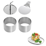 Westmark Food Formers 7,5 cm de acero inoxidable de 4 piezas