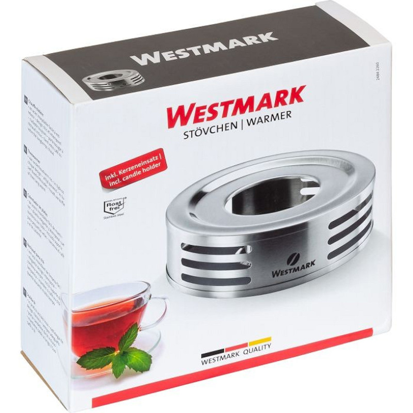 Chauffe-thé-café Westmark, ø 15 cm, acier inoxydable, 24842260