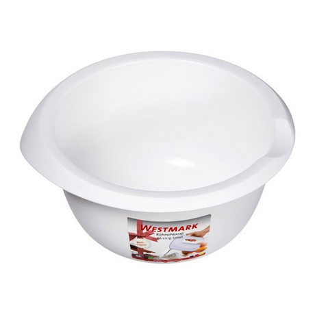 Bol mélangeur Westmark, 2,5 l, avec bec verseur, plastique, blanc, 3152227w