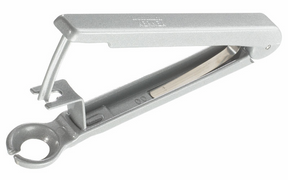 Dénoyauteur de cerises Westmark, longueur : 14 cm, aluminium, Kernex, argent, 40002260