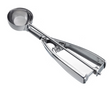 Westmark cuillère à glace cuillère à glace, avec manche en pince, longueur : 21,8 cm, acier inoxydable, professionnelle, argent, 62942270