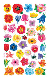 Avery av-54304 étiquette en papier z-design pack créatif de 3 feuilles de fleurs