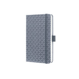 Sigel si-jn126 carnet jolie flair a6 couverture rigide ligné gris glacier 174 pages 80g