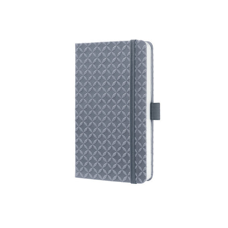 Sigel si-jn126 carnet jolie flair a6 couverture rigide ligné gris glacier 174 pages 80g