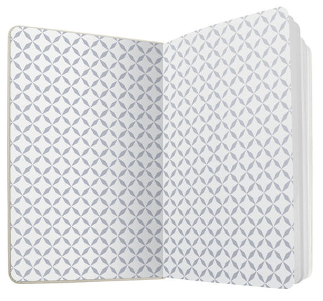 Sigel si-jn126 carnet jolie flair a6 couverture rigide ligné gris glacier 174 pages 80g