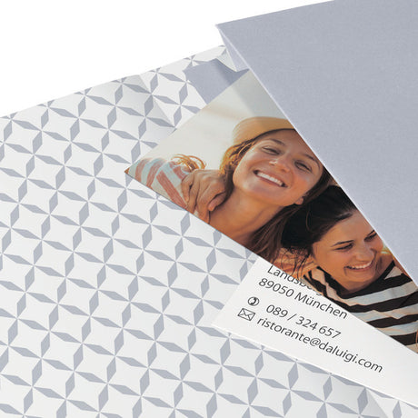 Sigel si-jn126 carnet jolie flair a6 couverture rigide ligné gris glacier 174 pages 80g