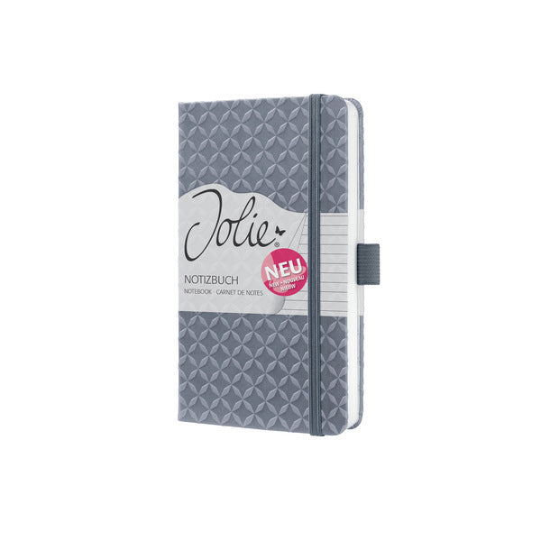 Sigel si-jn126 carnet jolie flair a6 couverture rigide ligné gris glacier 174 pages 80g