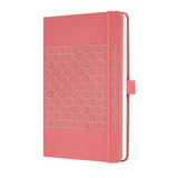 SIGEL SIGEL SI-JN203 Notebook Jolie Impress A5 Hardcover doublé «Salmon Pink»