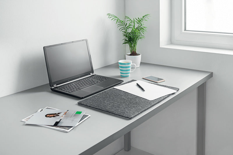 Sigel si-sa301 sous-main en feutre style décontracté gris anthracite