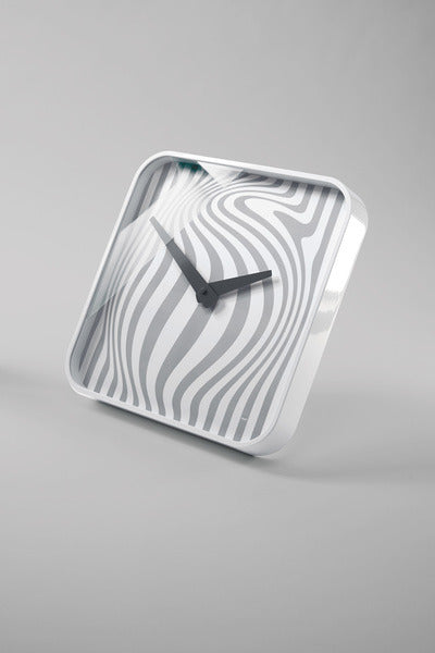 Sigel si-wu120 horloge murale artetempus opta blanc avec mouvement à quartz