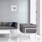 Sigel si-wu120 horloge murale artetempus opta blanc avec mouvement à quartz