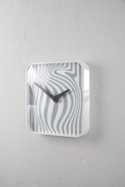 Sigel si-wu120 horloge murale artetempus opta blanc avec mouvement à quartz